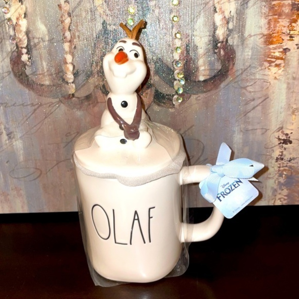 NEW Rae Dunn Disney’s Frozen OLAF Topper Mug